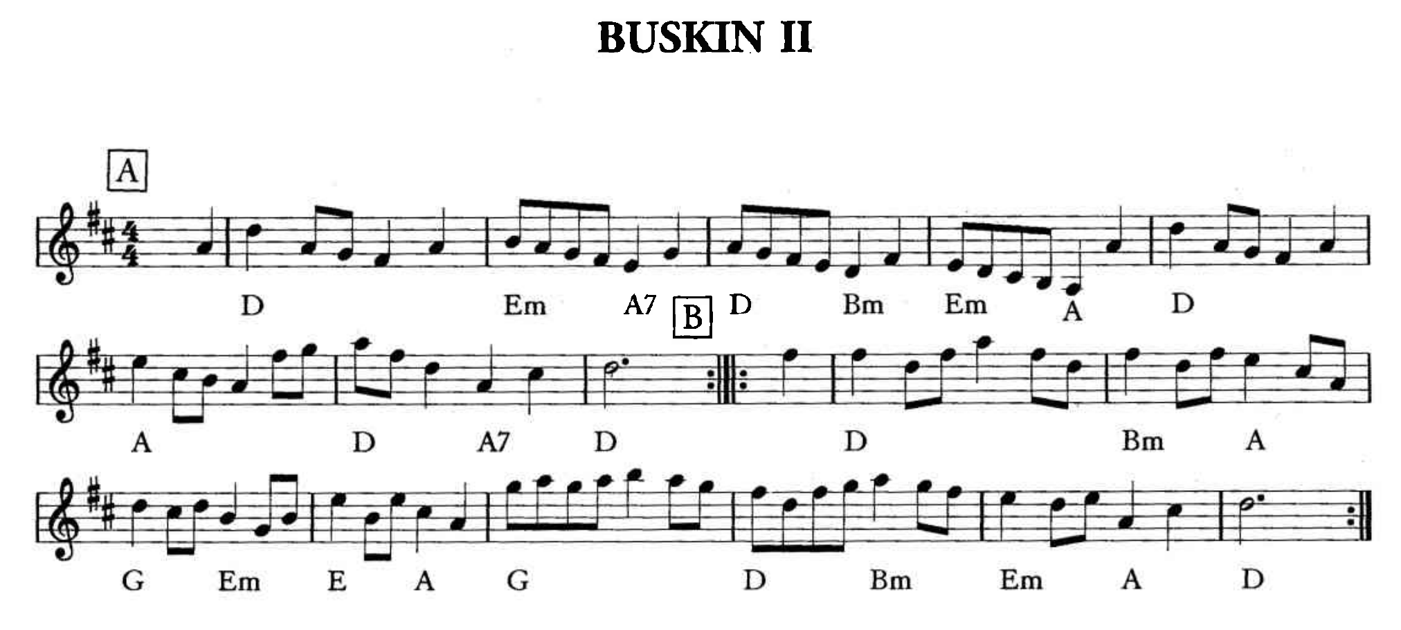 Buskin II (music)